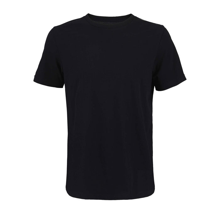 T-shirt unisexe promotionnel coton 150g TUNER noir profond